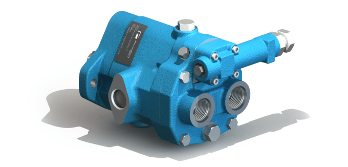 A render of the PVB 5 variable displacement pump